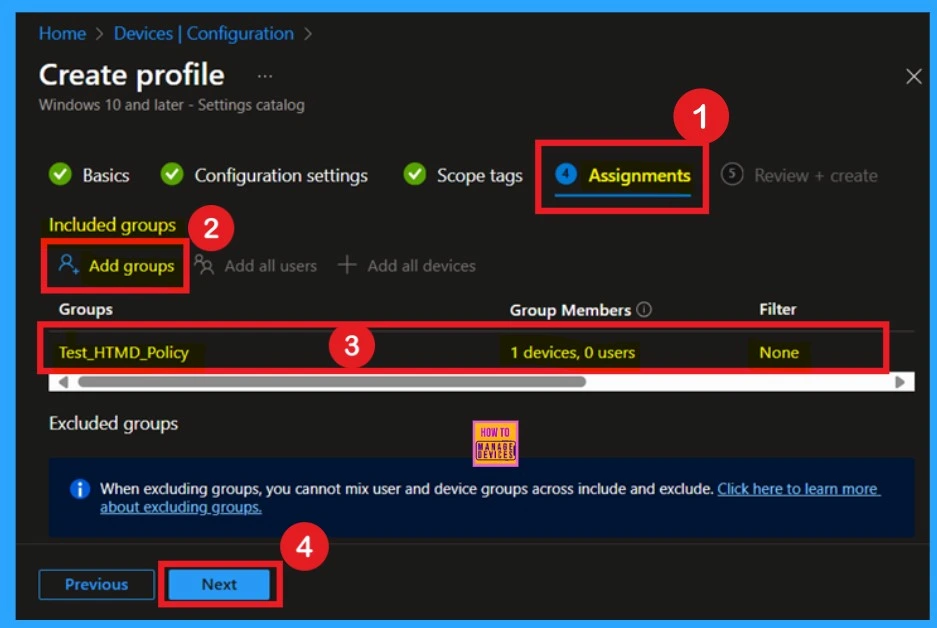 Enable Disable Hotspot Authentication using Intune Policy - Fig.8