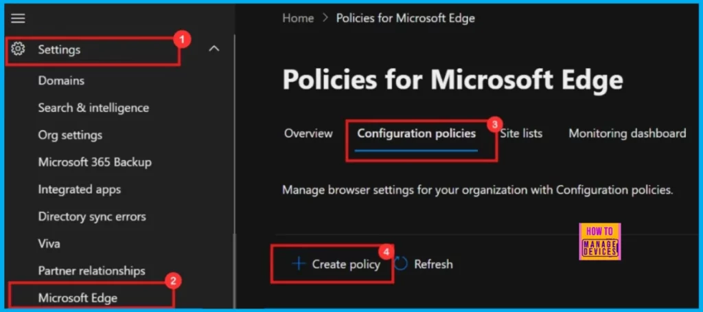 Enable or Disable Microsoft Editor Synonyms Policy in Edge Browser using M365 Admin Center 2 Enable or Disable Microsoft Editor Synonyms Policy in Edge Browser using M365 Admin Center - Fig.1