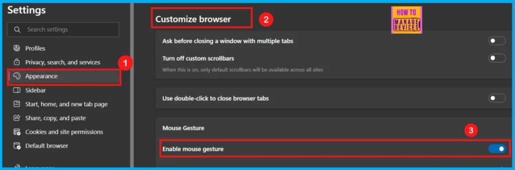 Enable or Disable Mouse Gesture Policy in MS Edge Browser using M365 Admin Center 14 Enable or Disable Mouse Gesture Policy in Microsoft Edge Browser using M365 Admin Center - Fig.13