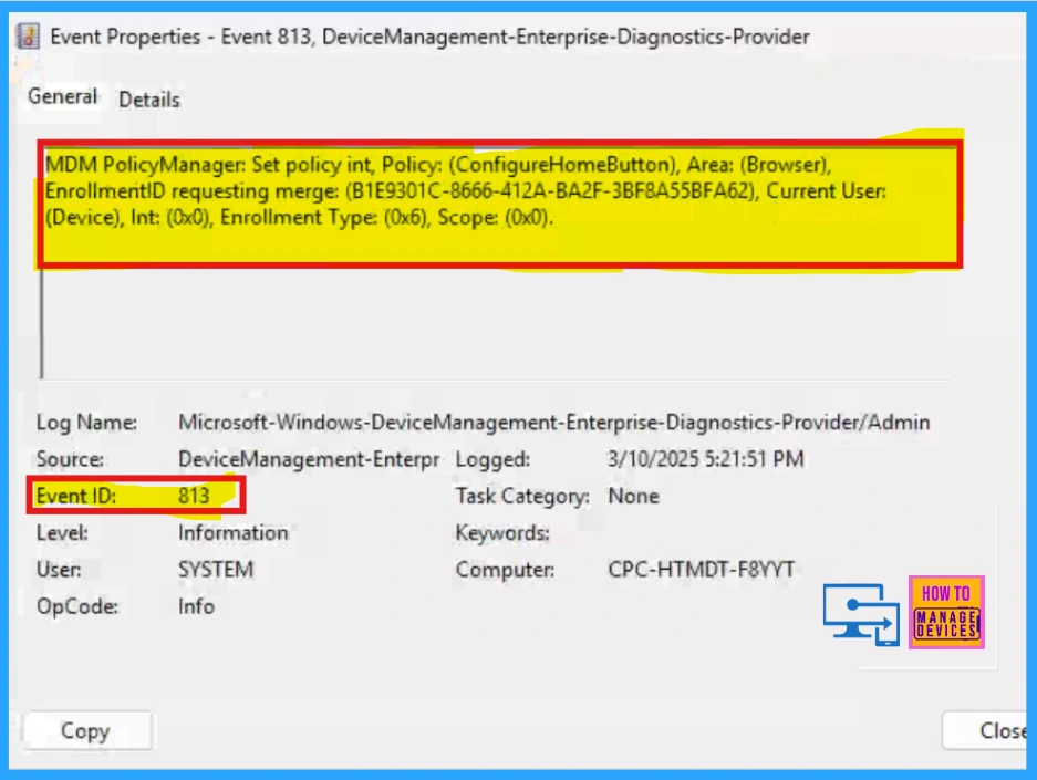 How to Configure Home Button and Load Start Page using Intune Policy - Fig.12