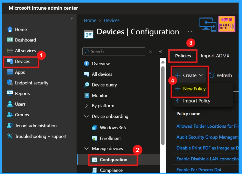 How to Configure Home Button and Load Start Page using Intune Policy - Fig.2