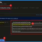 Configure Home Button under Browser Settings using Intune Setting Catalog