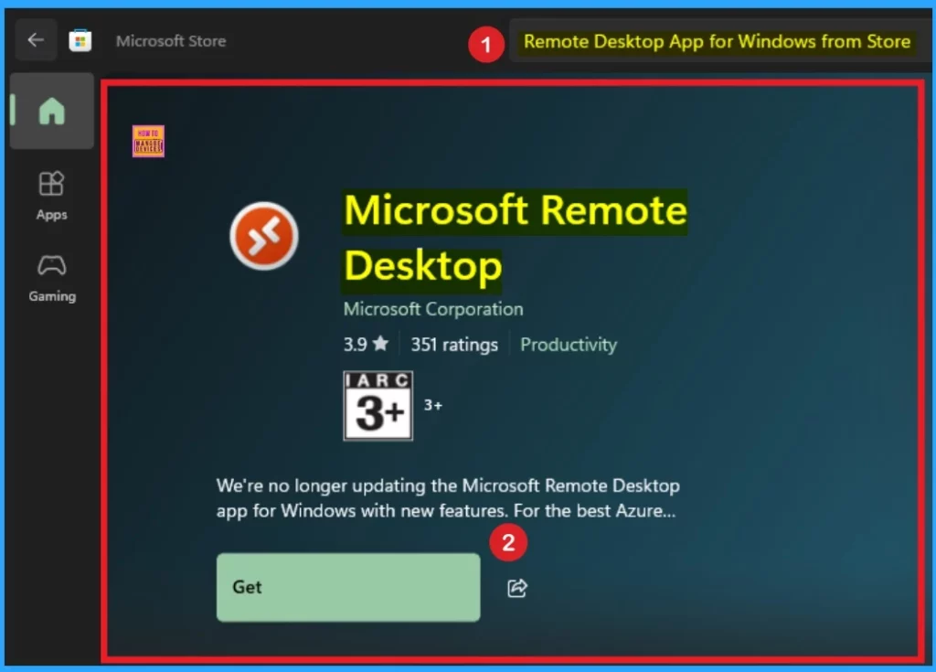Stop using Remote Desktop App for Windows 365 Cloud PCs - Fig.2