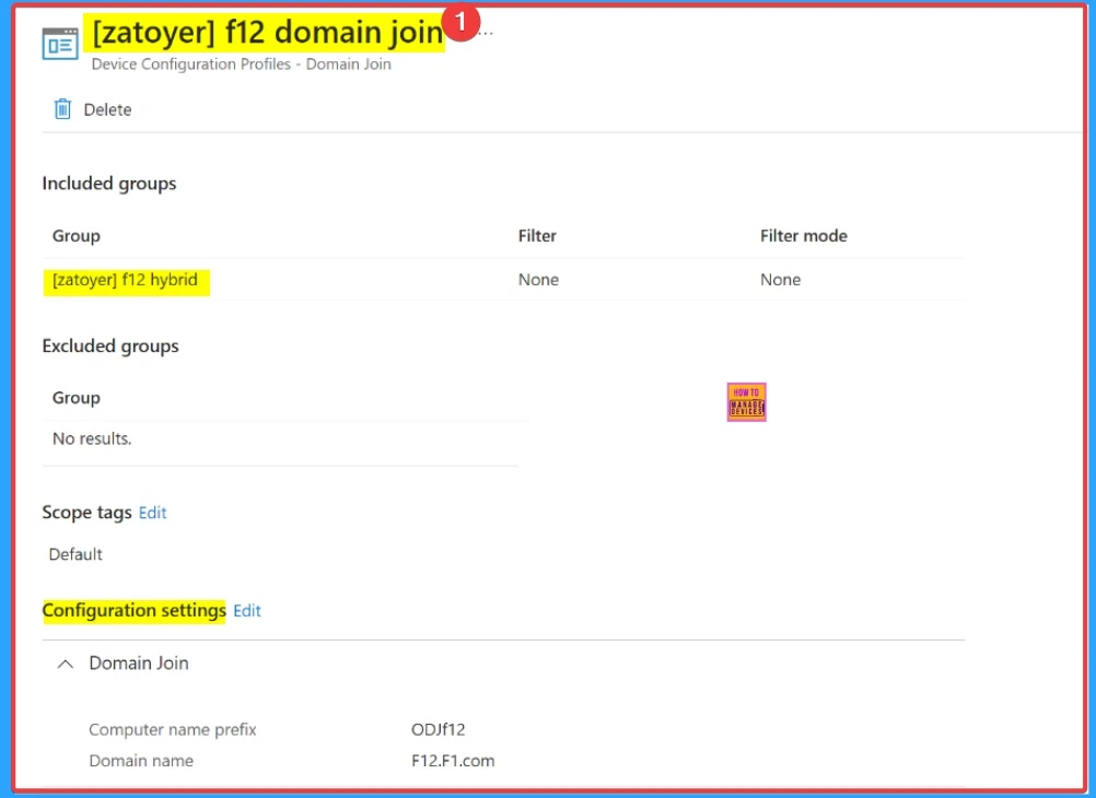 How to Use Microsoft Intune Connector with Multiple Domains Security Update Insights 10 How to Use Microsoft Intune Connector with Multiple Domains Security Update Insights - Fig.10 - Creds to MS