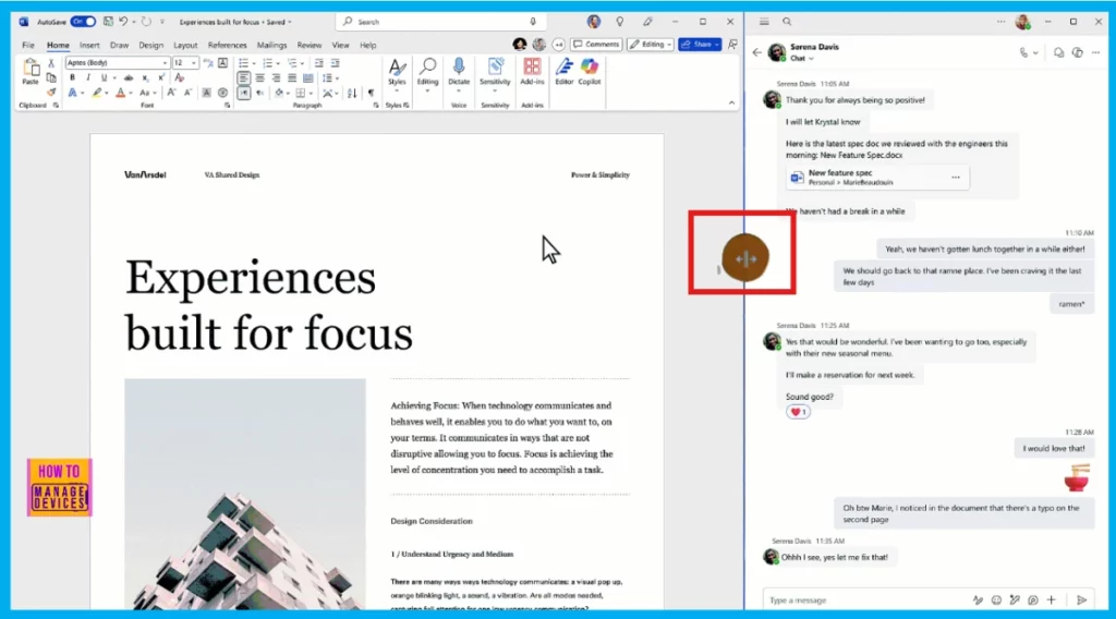 How to Enhance your Teams Experience with Snap Resizable Panes and Zoom Controls Features 3 How to Enhance your Teams Experience with Snap Resizable Panes and Zoom Controls Features - Fig.3 - Creds to MS