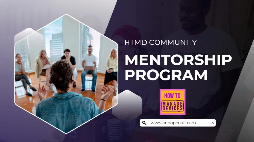 HTMD Community Mentorship Program 1 HTMD Community Mentorship Program - Fig.1