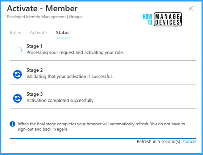How to Assign Custom Intune Role Based Access to Azure AD Groups using Microsoft Entra PIM - Fig.11