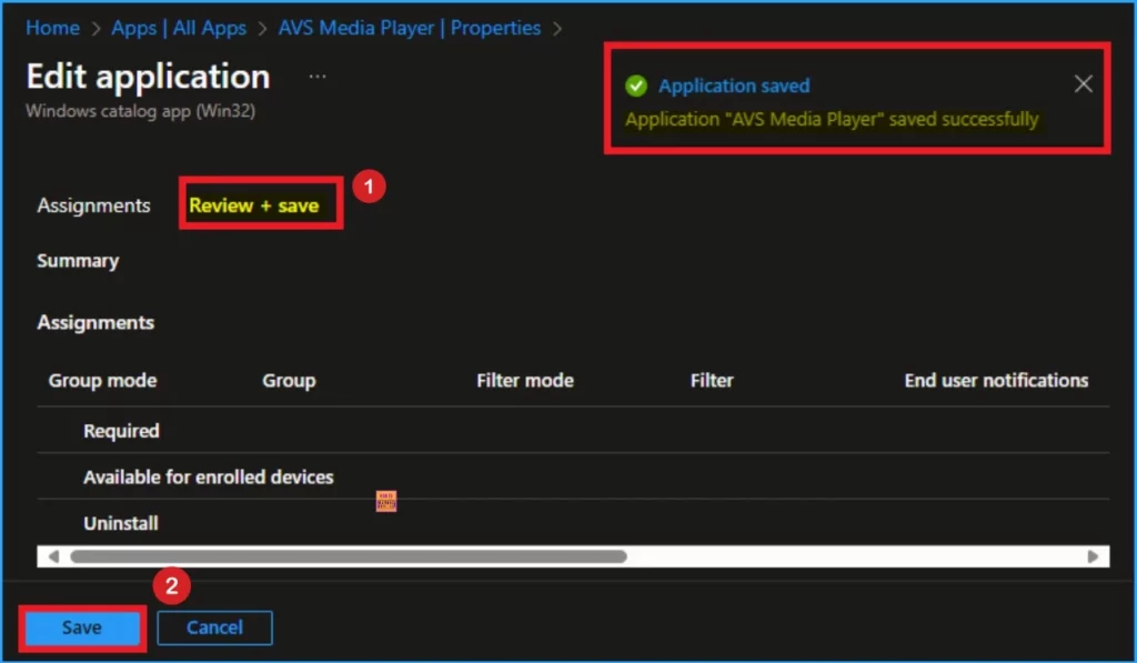 Learn How to Delete or Remove App Assignment from Intune using Step by Step Guide - Fig.6