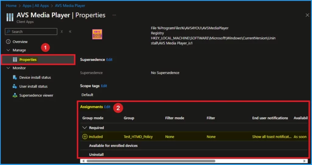 Learn How to Delete or Remove App Assignment from Intune using Step by Step Guide - Fig.4