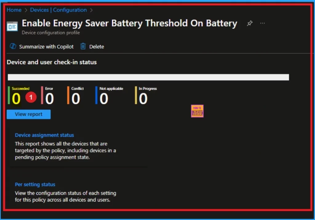 How to Remove Assigned Group from Energy Saver Battery Threshold Policy in Intune Settings Catalog 9 How to Remove Assigned Group from Energy Saver Battery Threshold On Battery Policy in Intune Settings Catalog - Fig.9