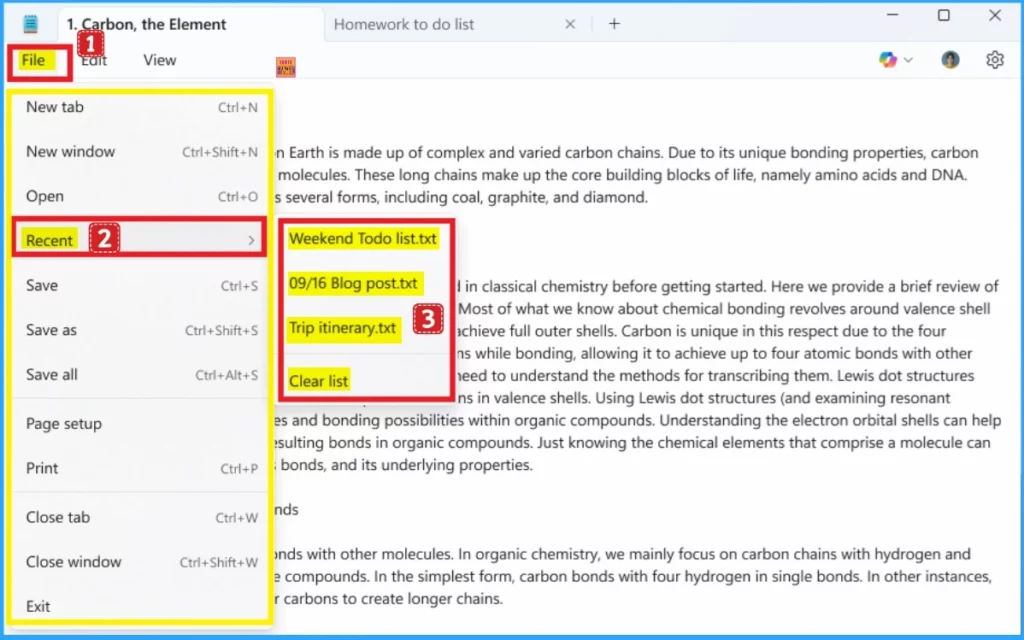 How to Summarize Content in Notepad with Generative AI in Windows 11 - Fig.3 - Creds to MS