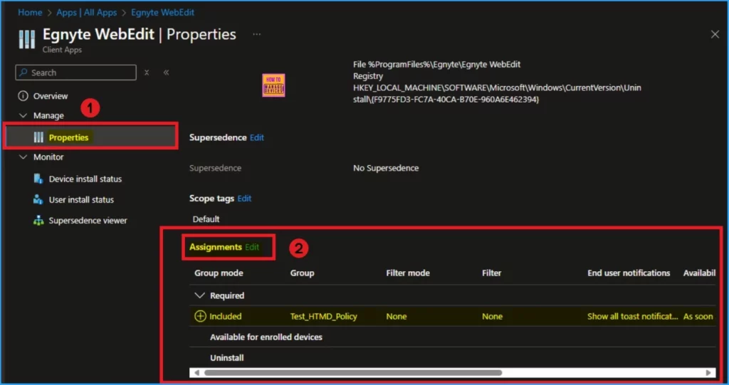 Step by Step Process of Remove or Uninstall App using Intune 4 Step by Step Process of Remove or Uninstall App using Intune - Fig.4