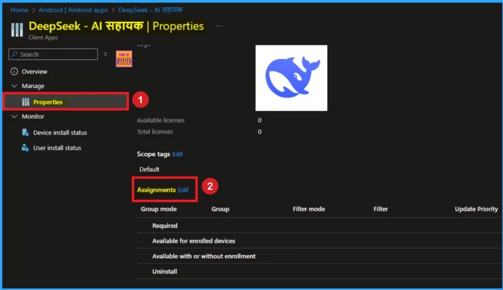 How to Uninstall DeepSeek AI Assistant App on Android using Intune Managed Google Play App - Fig.6