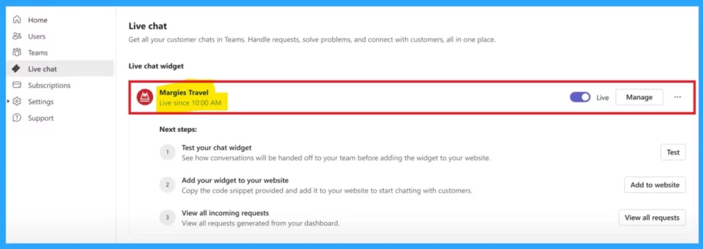 Best Guide to Setting Up Live Chat in Microsoft Teams for Small Businesses 6 Best Guide to Setting Up Live Chat in Microsoft Teams for Small Businesses- Fig.6 Creds to MS
