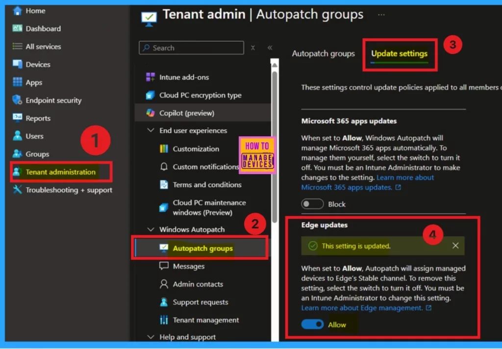 Simplify Microsoft Edge Updates Management with Windows Autopatch 1 Simplify Microsoft Edge Updates Management with Windows Autopatch - Fig.1