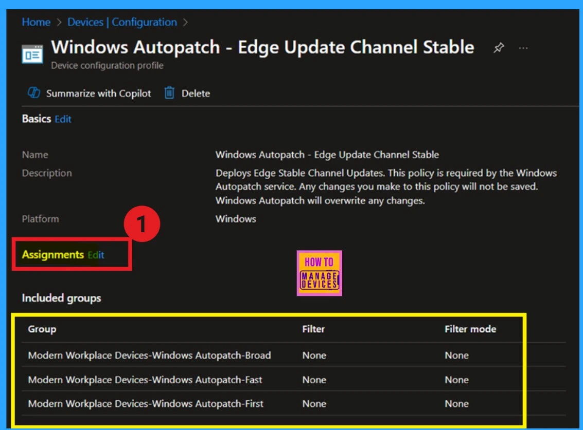 Simplify Microsoft Edge Updates Management with Windows Autopatch 3 Simplify Microsoft Edge Updates Management with Windows Autopatch - Fig.3