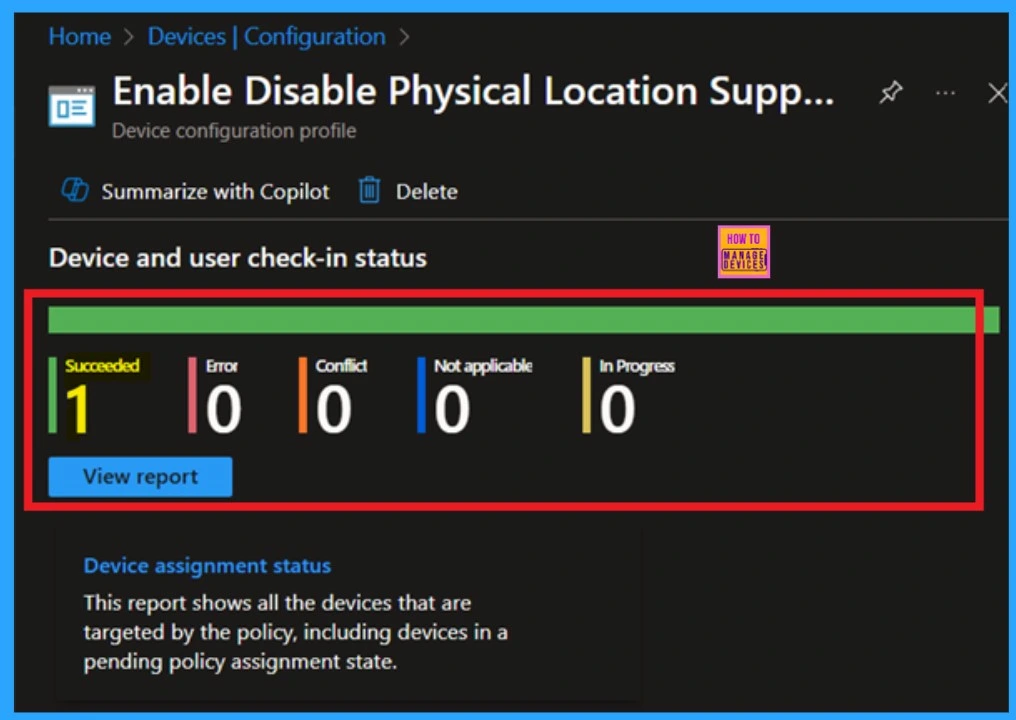 Enable or Disable Physical Computer Location Support for Printers using Intune Policy - Fig.10