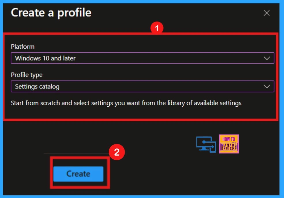 Enable or Disable App Install Control Policy using Intune Setting Catalog - Fig.3