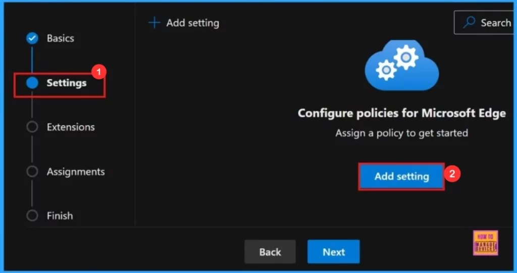 Enable Disable Browser Guest Mode in Microsoft Edge Browser using M365 Admin Center - Fig.3
