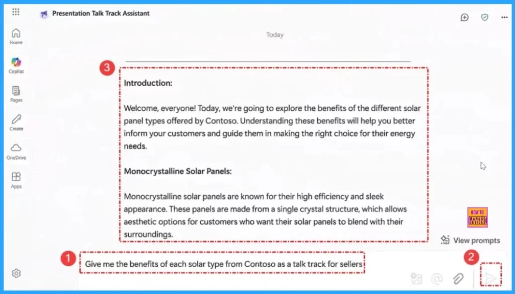 Key Differences between Copilot Chat in Microsoft 365 and Paid Copilot License - Fig.3 Creds to MS