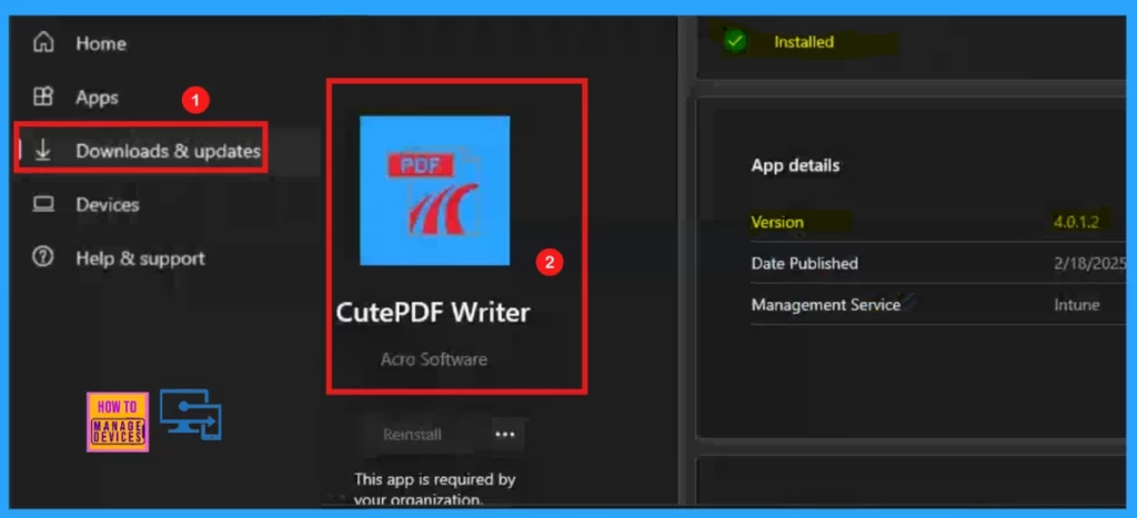 Best way to Install CutePDF Writer using Intune Application Model - Fig.12
