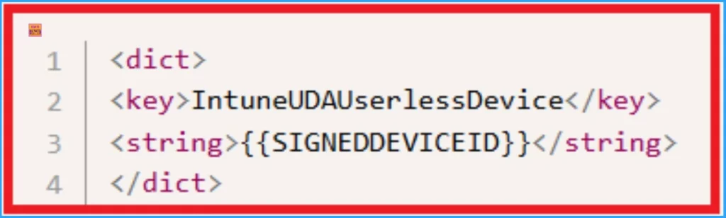 How to Create a New iOS or iPadOS ADE Enrollment Policies Experience in Microsoft Intune - Fig.3 - Creds to MS