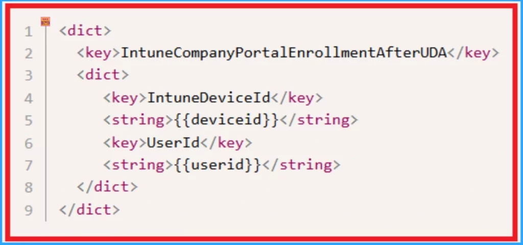 How to Create a New iOS or iPadOS ADE Enrollment Policies Experience in Microsoft Intune - Fig.4 - Creds to MS