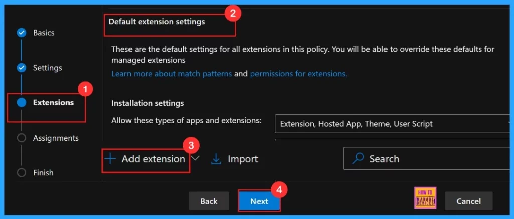 Enable or Disable Clear Browsing Data on Exit Policy in MS Edge Browser using M365 Admin Center - Fig.7