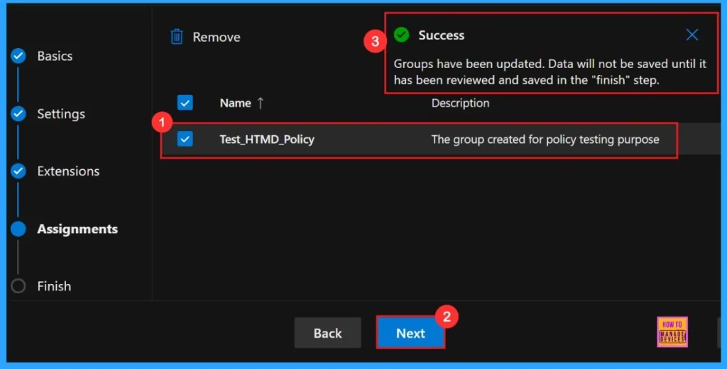 Enable or Disable Clear Browsing Data on Exit Policy in MS Edge Browser using M365 Admin Center - Fig.9