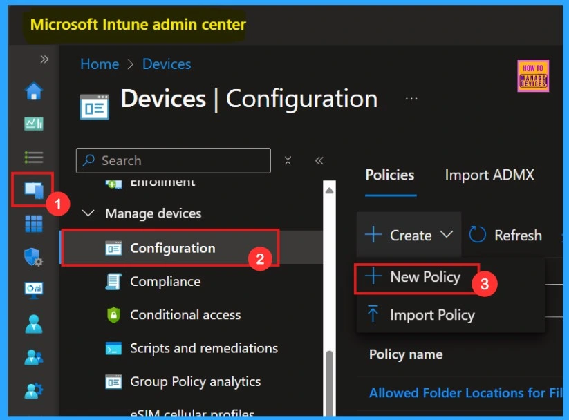 How to Configure Offline Maps Download Over Metered Connection Policy using Intune - Fig.2