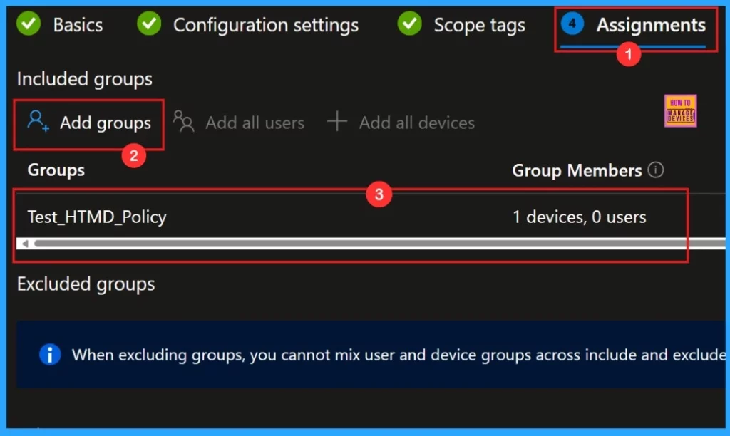 How to Configure Offline Maps Download Over Metered Connection Policy using Intune - Fig.9