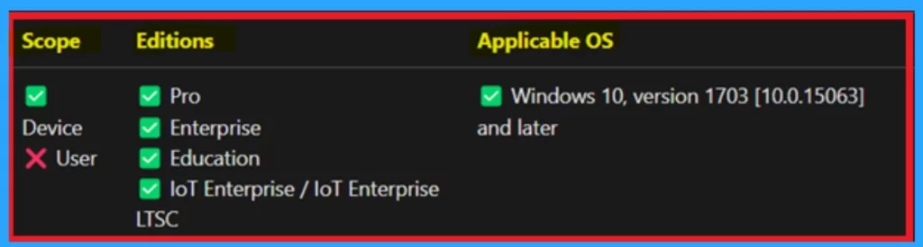 Enable Disable Font Providers using Intune Policy 2 Enable Disable Font Providers using Intune Policy - Fig.1 Creds to MS