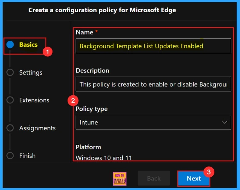 Enable or Disable Background Template List Updates Policy in MS Edge Browser using M365 Admin Center 3 Enable or Disable Background Template List Updates Policy in MS Edge Browser using M365 Admin Center - Fig.2