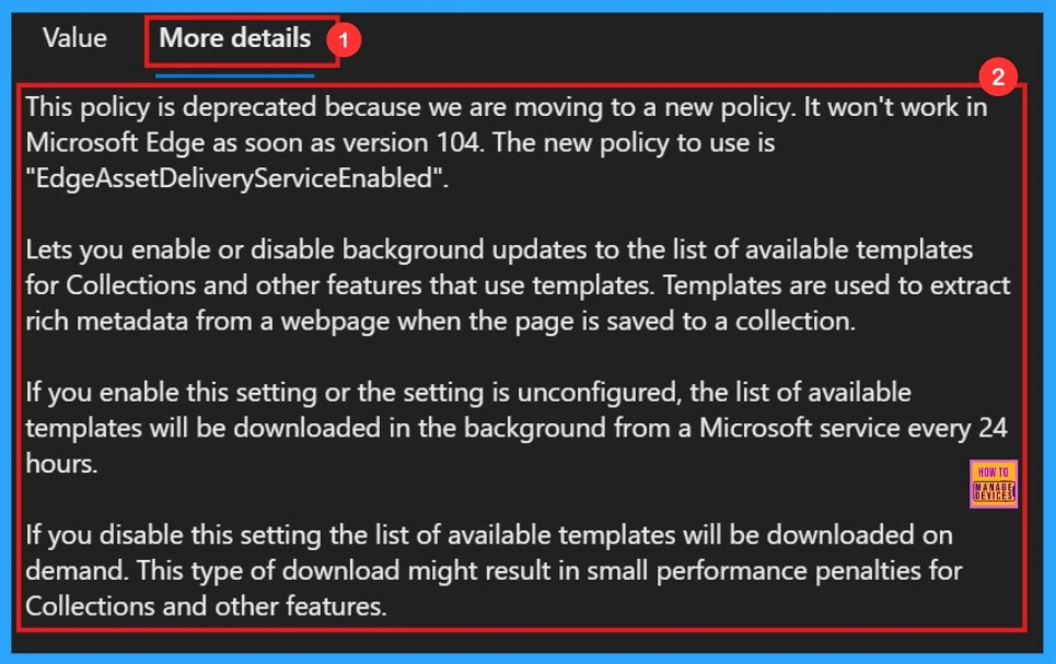 Enable or Disable Background Template List Updates Policy in MS Edge Browser using M365 Admin Center 6 Enable or Disable Background Template List Updates Policy in MS Edge Browser using M365 Admin Center - Fig.5