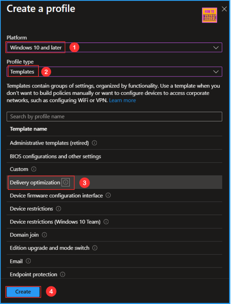 Best Guide to Configure Delivery Optimization Cache Host Policy using Intune. Fig. 3