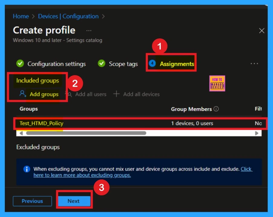 How to Configure Do not Show Feedback Notifications using Intune Policy Settings 9 How to Configure Do not Show Feedback Notifications using Intune Policy Settings -Fig.7