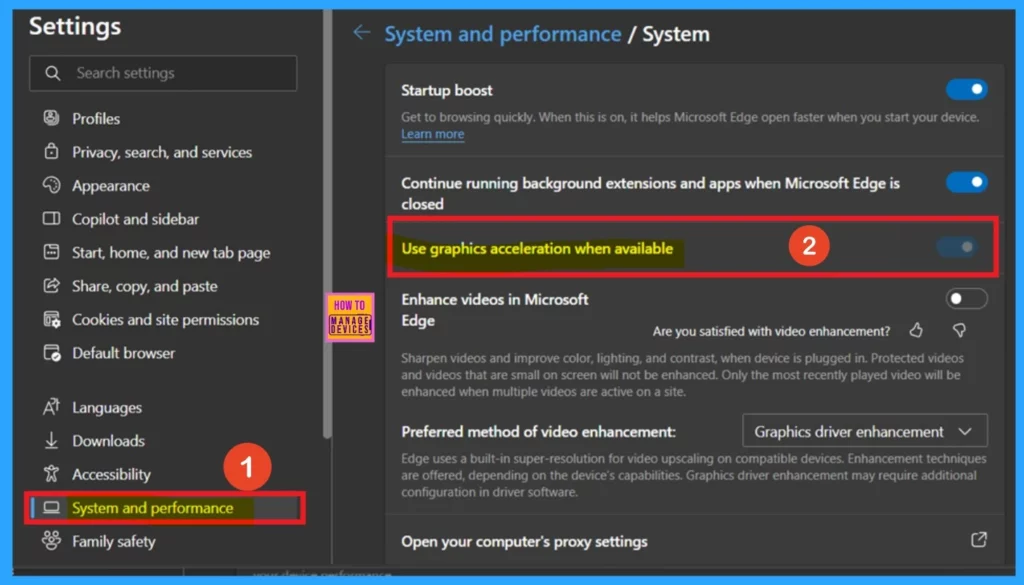 Enable or Disable Hardware Acceleration Mode Policy in MS Edge Browser using M365 Admin Center - Fig.11