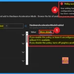 Enable or Disable Hardware Acceleration Mode Policy in MS Edge Browser using M365 Admin Center 1
