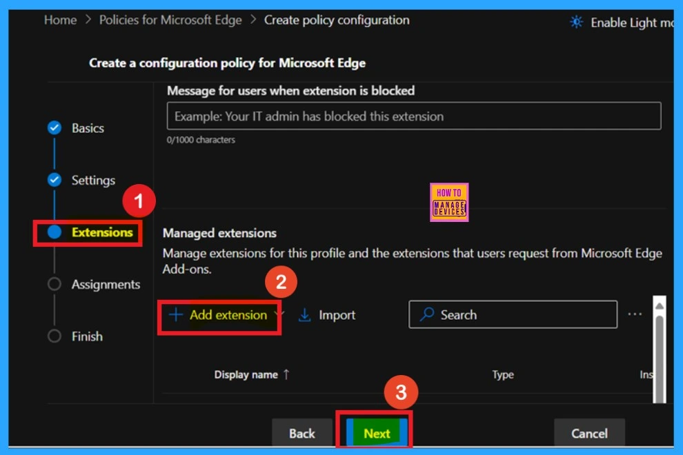 Enable or Disable Hardware Acceleration Mode Policy in MS Edge Browser using M365 Admin Center - Fig.6
