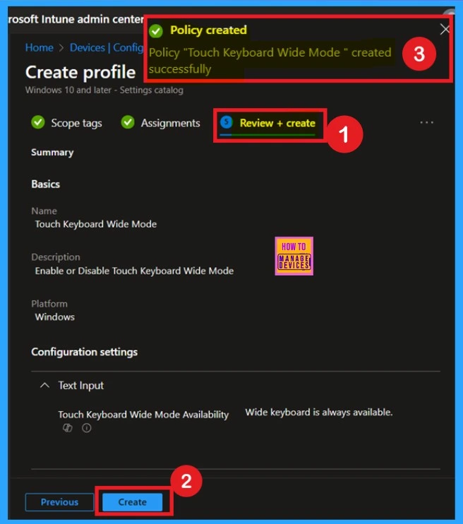 How to Enable Disable Touch Keyboard Wide Mode Availability Policy using Intune 10 How to Enable Disable Touch Keyboard Wide Mode Availability Policy using Intune - Fig.9