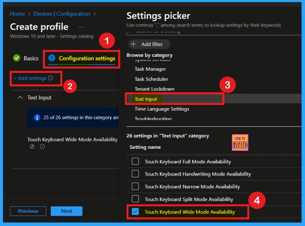 How to Enable Disable Touch Keyboard Wide Mode Availability Policy using Intune 5 How to Enable Disable Touch Keyboard Wide Mode Availability Policy using Intune- Fig.4