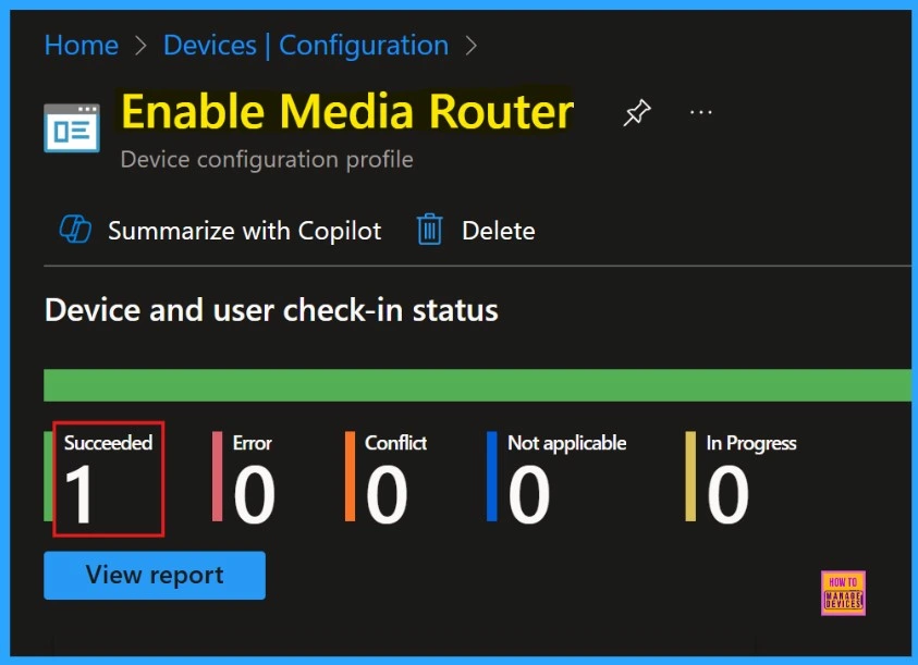 Enable or Disable Media Router Google Cast Policy in MS Edge Browser using M365 Admin Center - Fig.12