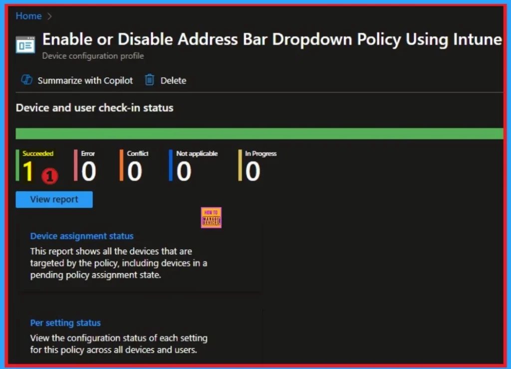 Enable or Disable Address Bar Dropdown Policy in MS Edge Browser using Intune - Fig.11