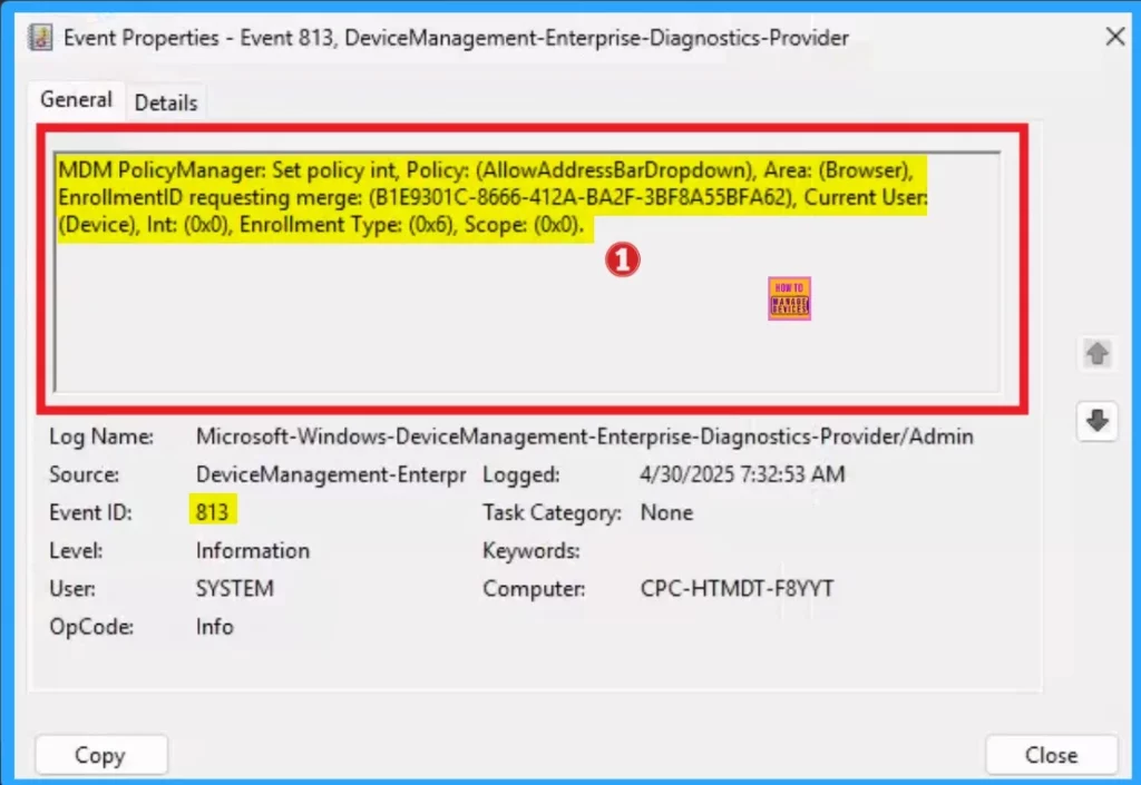 Enable or Disable Address Bar Dropdown Policy in MS Edge Browser using Intune - Fig.12