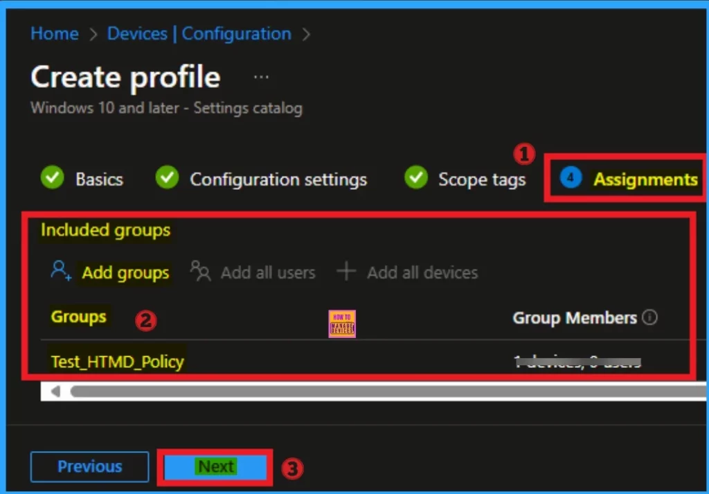 Enable or Disable Address Bar Dropdown Policy in MS Edge Browser using Intune - Fig.9