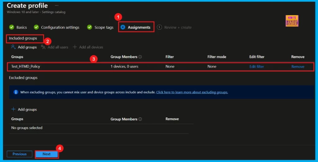 How to Allow or Block Email Scanning using Intune Policy 8 How to Allow or Block Email Scanning using Intune Policy - Fig.7