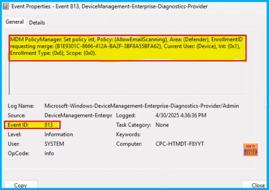 How to Allow or Block Email Scanning using Intune Policy 11 How to Allow or Block Email Scanning using Intune Policy - Fig.10