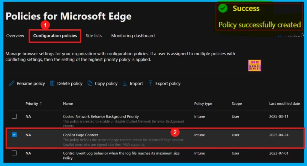 Enable or Disable Copilot Page Context Policy in MS Edge Browser using M365 Admin Center 11 Enable or Disable Copilot Page Context Policy in MS Edge Browser using M365 Admin Center - Fig.11