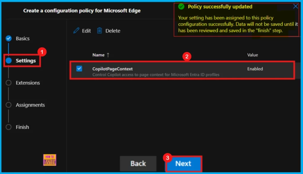 Enable or Disable Copilot Page Context Policy in MS Edge Browser using M365 Admin Center 6 Enable or Disable Copilot Page Context Policy in MS Edge Browser using M365 Admin Center - Fig.6