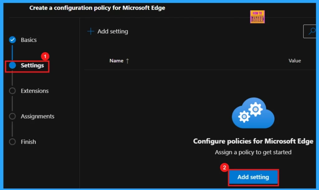 Enable or Disable PDF Secure Mode Policy in MS Edge Browser using M365 Admin Center - Fig.3